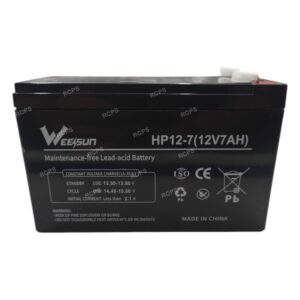 BATERIA 12V 7AH MOTOS, AUTOS, ALARMAS, UPS, PANEL SOLAR (AFT)
